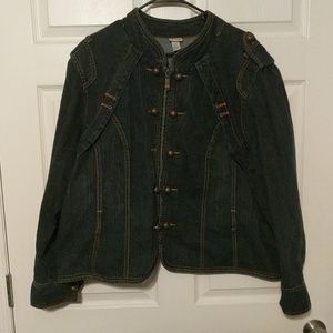 💲Plus Size Venezia Denim Jacket💲